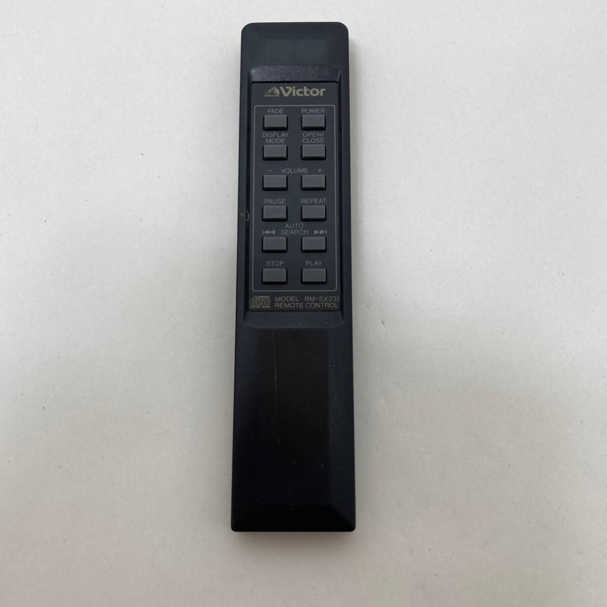 【ビクター 純正 リモコン 20A19】動作保証 即日発送 RM-SX231 CDプレイヤー用拍卖