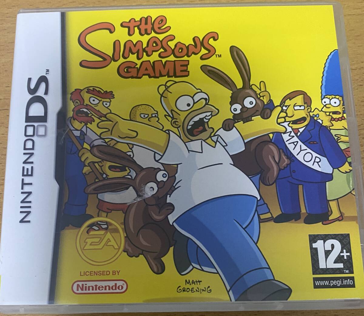 ★海外版・欧州版★NDS★ The Simpsons Game 中古拍卖