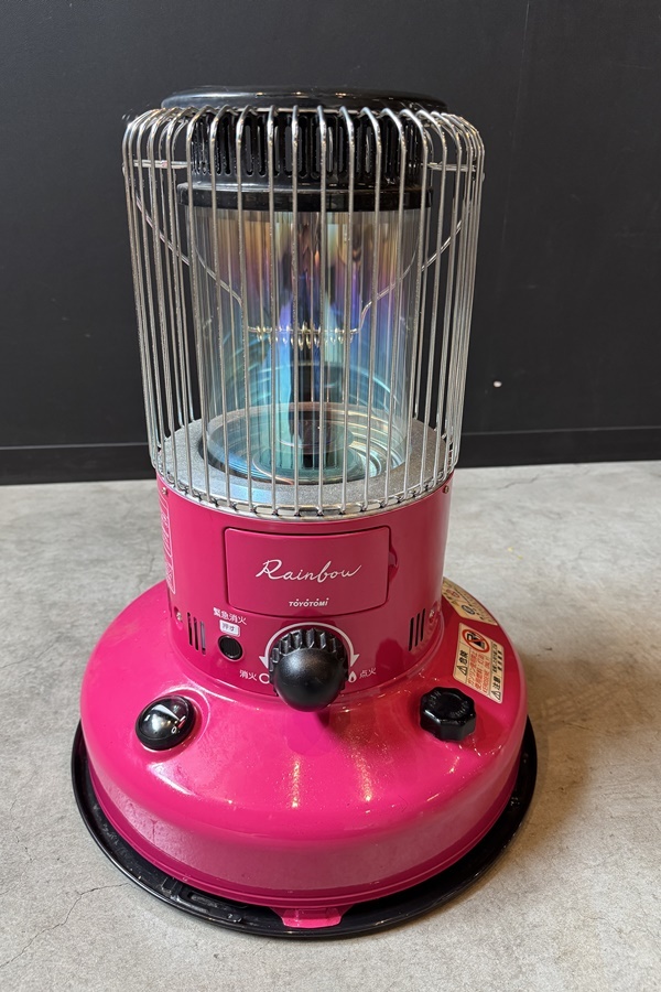 【送料無料】東京)◇TOYOTOMI トヨトミ 対流型石油ストーブ RB-251 レインボーストーブ ピンク 21年製拍卖