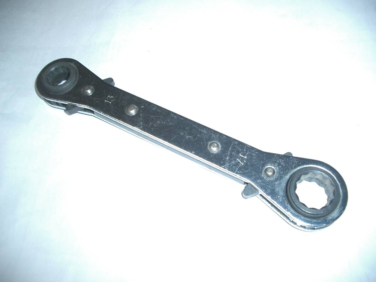 ラチェットメガネレンチ 13 17.14 19mm 中古 拍卖