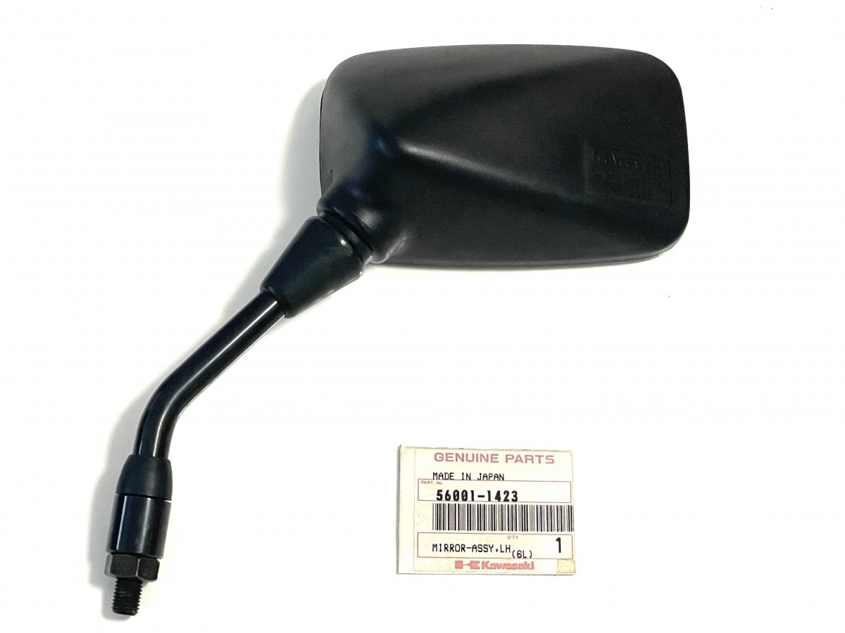 KAWASAKI(カワサキ) 純正 56001-1423 ミラー 左 当時物 新品 XANTHUS (ザンザス) ZR400D 検) KR250 FX400R 等拍卖