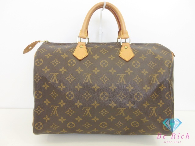 ルイ ヴィトン LOUIS VUITTON モノグラム スピーディ 30 M41526 LV ロゴ PVC レザー ブラウン ハンドバッグ【中古】【送料無料】bk10123拍卖