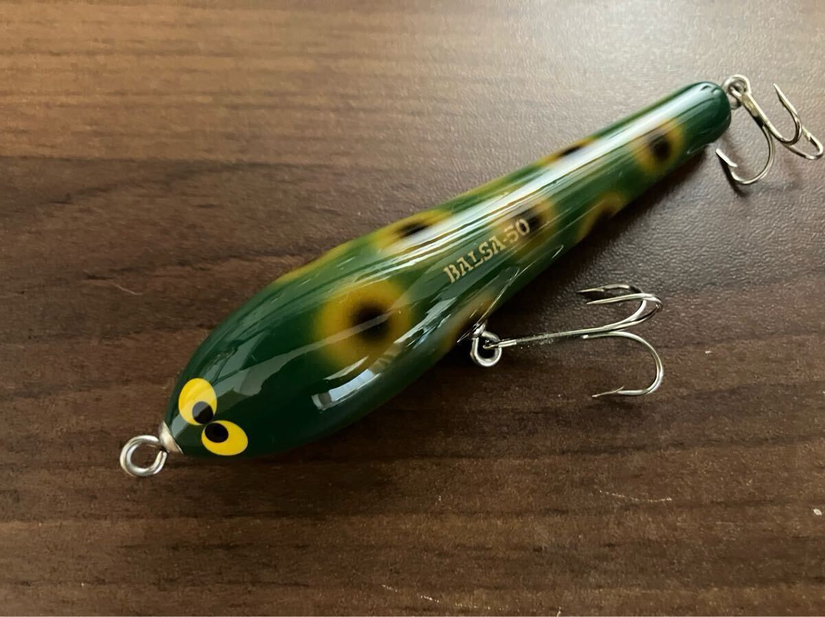 バルサ50 ビッグラッシュ ロングスケーター フロッグ 検索 ペンシルベイト balsa50 ザウルス saurus ザウルストレイン拍卖