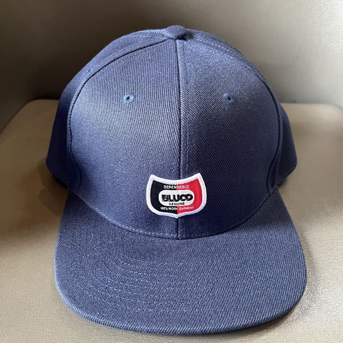 BLUCO/ブルコ 6PANEL CAP -Champ- ネイビー拍卖