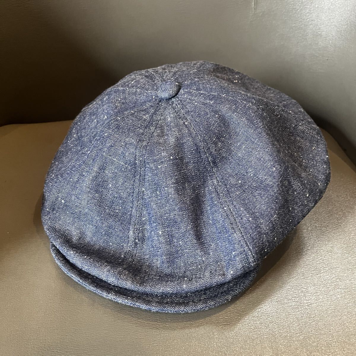 Dry bones/ドライボーンズ デニムキャスケット ネップ入り拍卖