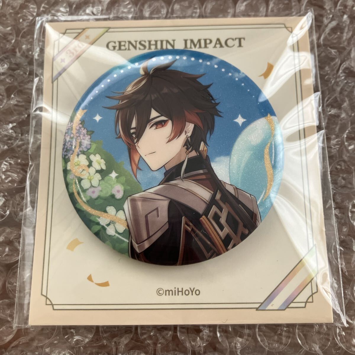 原神 鍾離 缶バッジ 周年記念シリーズ 公式 拍卖