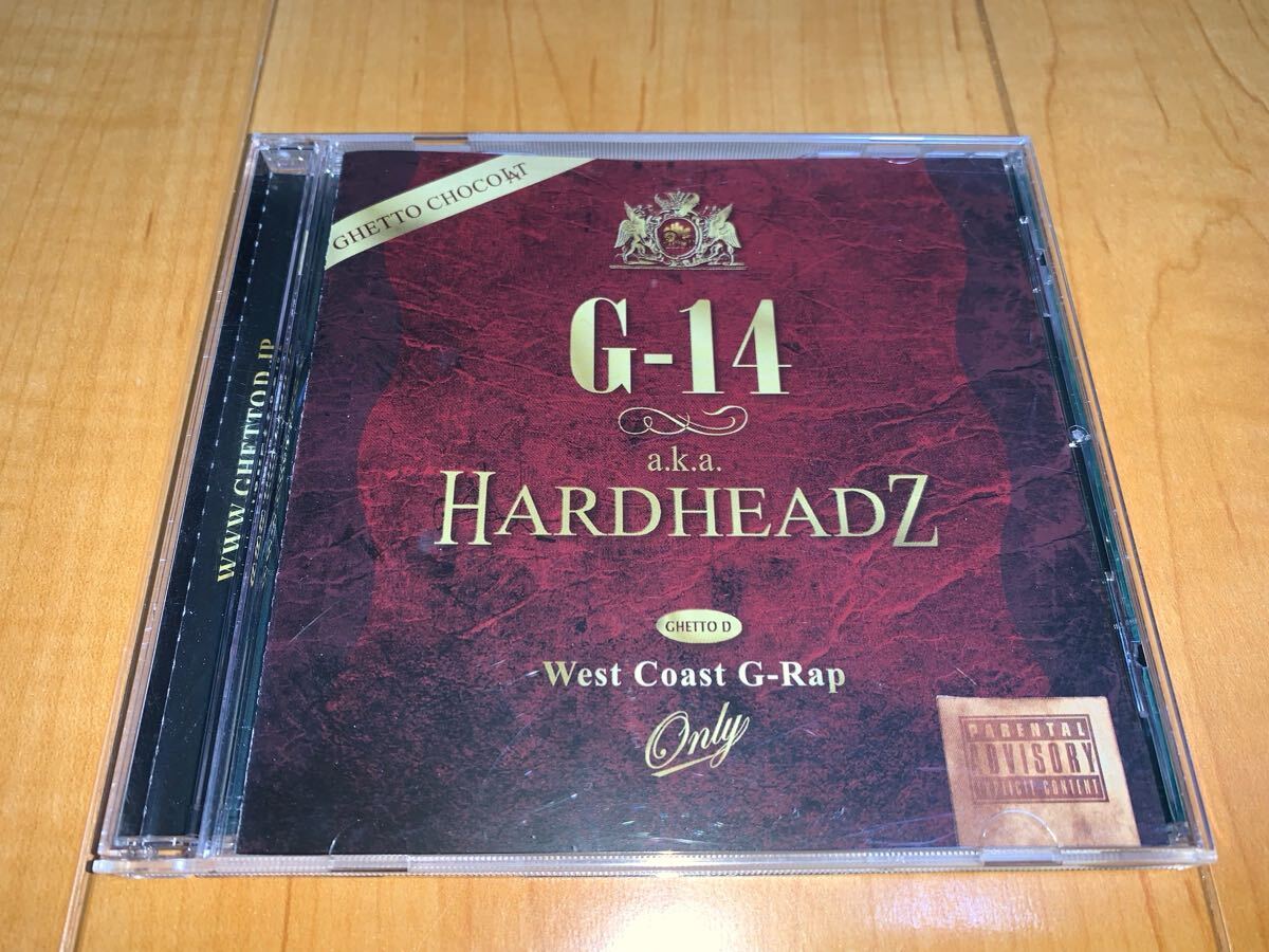 【中古MIXCD】G-14 a.k.a. HARDHEADZ / GHETTO CHOCOLAT: West Coast G-RAP Only拍卖