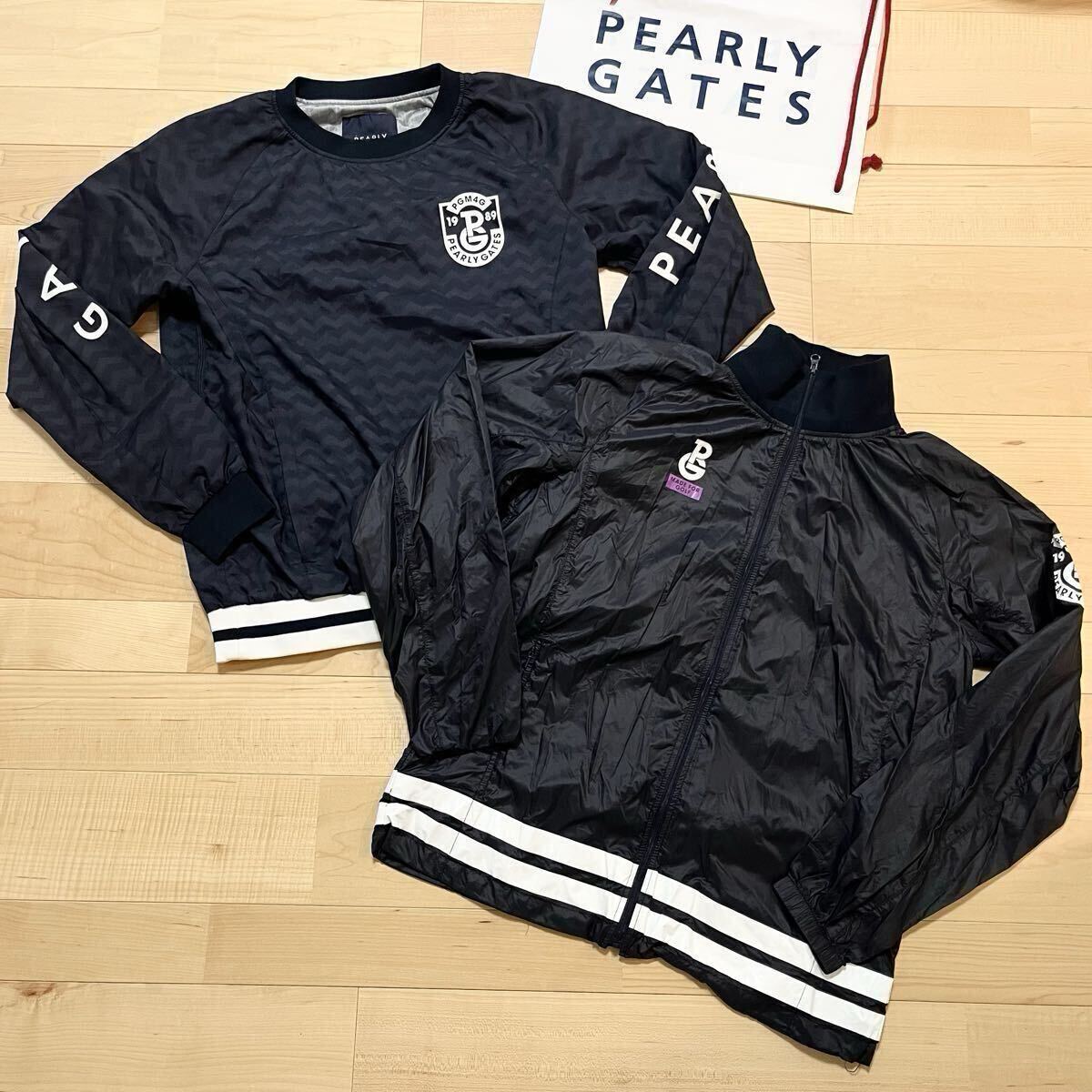 ★美品 パーリーゲイツ タフタストレッチ×CRAFTEVO ツインスニード ジャケットブルゾン ★送料無料 メンズ 正規品拍卖