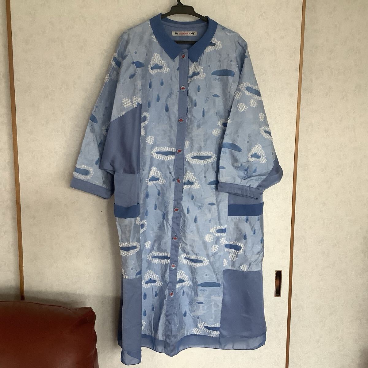 アルベロベロ オレボレブラ 羽織 ワンピース ロングシャツ ブタさん カエルさん拍卖