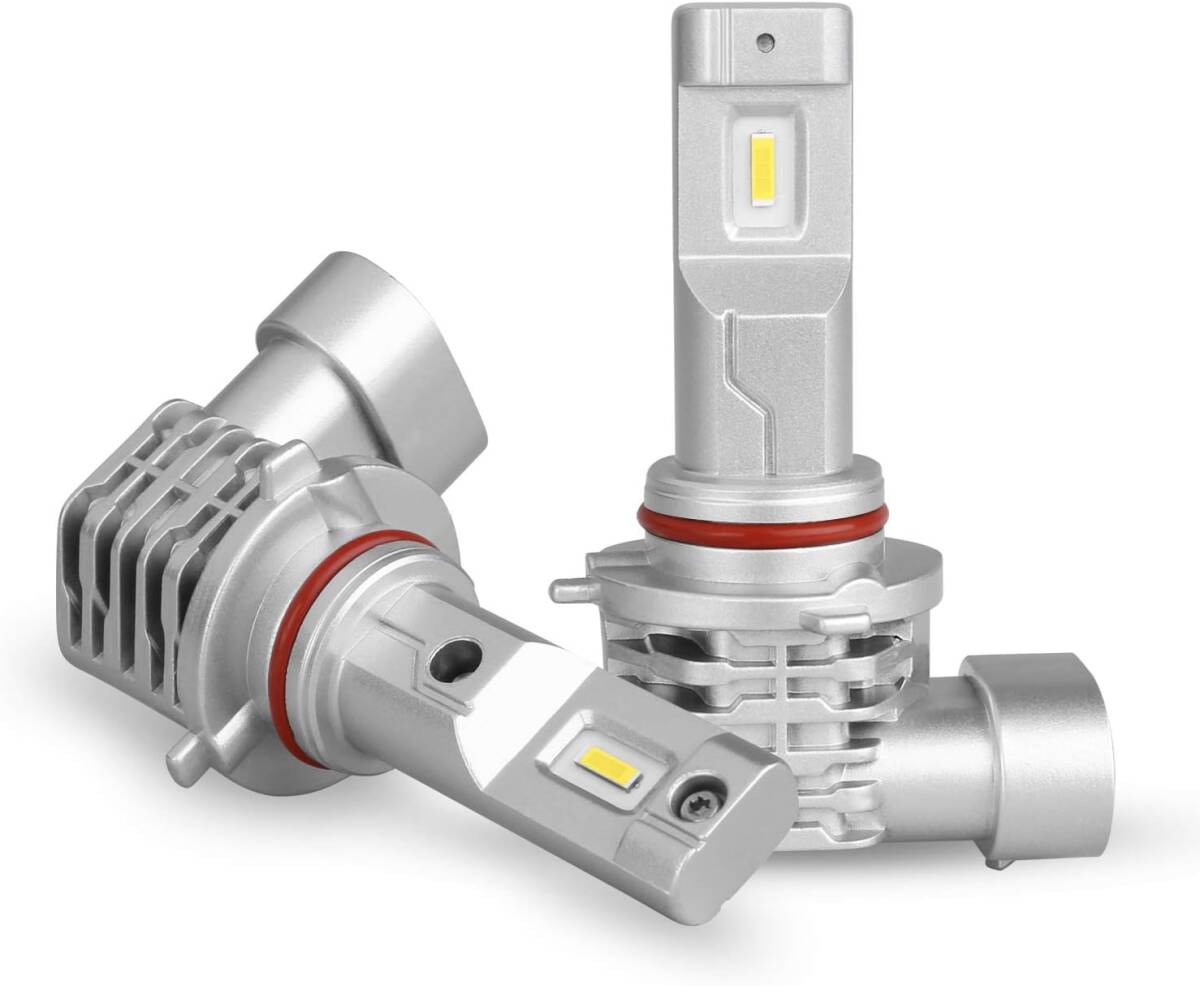 9005 / HB3 led フォグランプ LED ヘッドライト 新基準車検対応 車/バイク用 12V/24V車対応 ホワイト 6500K 2個入拍卖