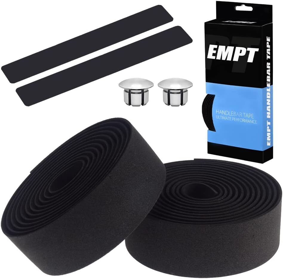 EVA ロード用 バーテープ ES-JHT020 クッション バーテープ ロード ピスト ドロップハンドルバーテープ エンドキャップ、エンドテープ付属拍卖