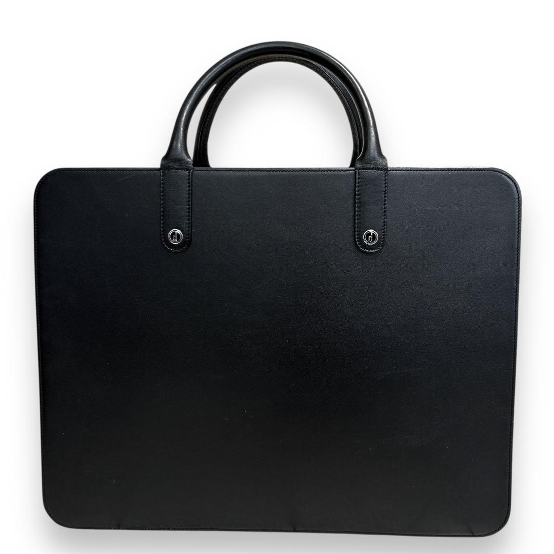 高級鞄 ダンヒル センチュリーマン ブリーフケース ビジネスバッグ 仕事 二層式拍卖