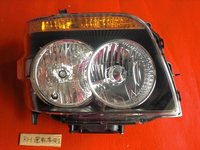 アトレーワゴン S321 ヘッドライトASSY レベ付き HID 右 運転席側 拍卖