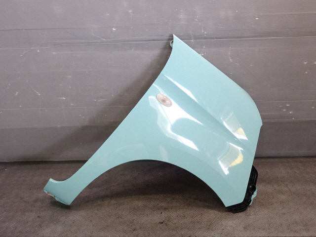 スペーシア DAA-MK42S 右 フェンダー フロント 57611-81M00 水色 2BT 平成28年 グレード【X】 1kurudepa拍卖