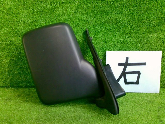 4kurudepa H23年 キャラバン LDF-VWE25 右 ドア ミラー サイド 96301-VW000 黒無塗装拍卖