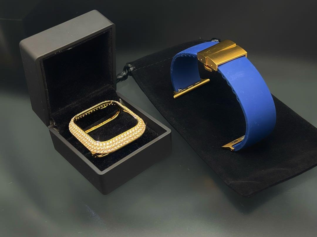 アップルウォッチ czダイヤモンド ベゼル ケース ラバー ベルト 49mm 45mm 44mm 41mm 40mm ウルトラ拍卖