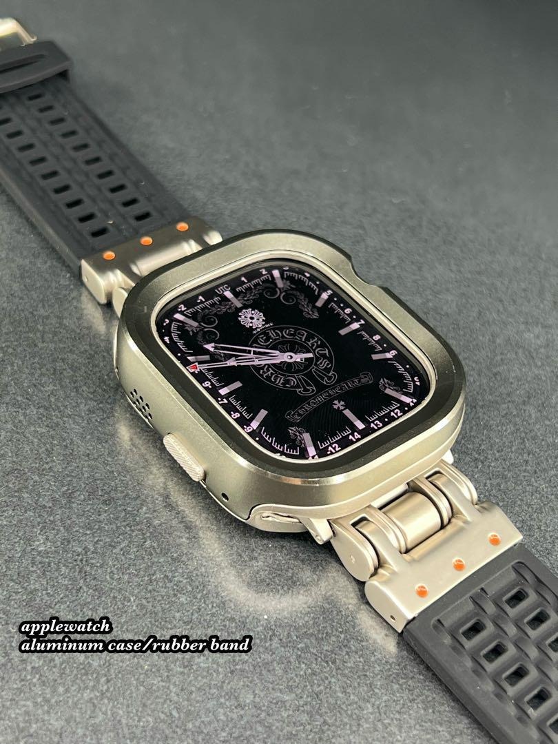 Apple Watch アルミニウムケース/ラバーバンド アップルウォッチ 46mm 49mm 45mm 44mm ウルトラ拍卖