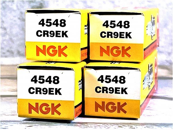 NGK CR9EK (4548) 4個セット 新品 送料込 カワサキ ZX-9R ('94-) ZX900B/C/D 適合拍卖