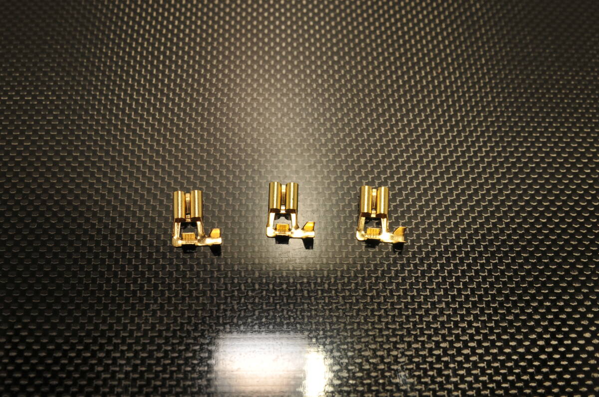 国内発送 ヘッドライト用 L型ギボシ端子 オス 旧車 絶版車 ホンダ拍卖