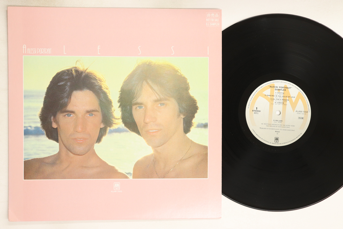 LP Alessi Alessi Portrait ALAM1003 A&M プロモ /00260拍卖