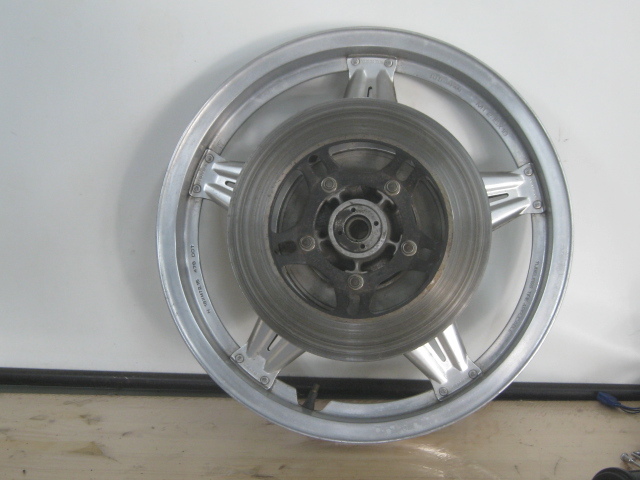 ホンダ CBB750F2 純正リヤホイール・ローター・スプロケットセット 良品!拍卖