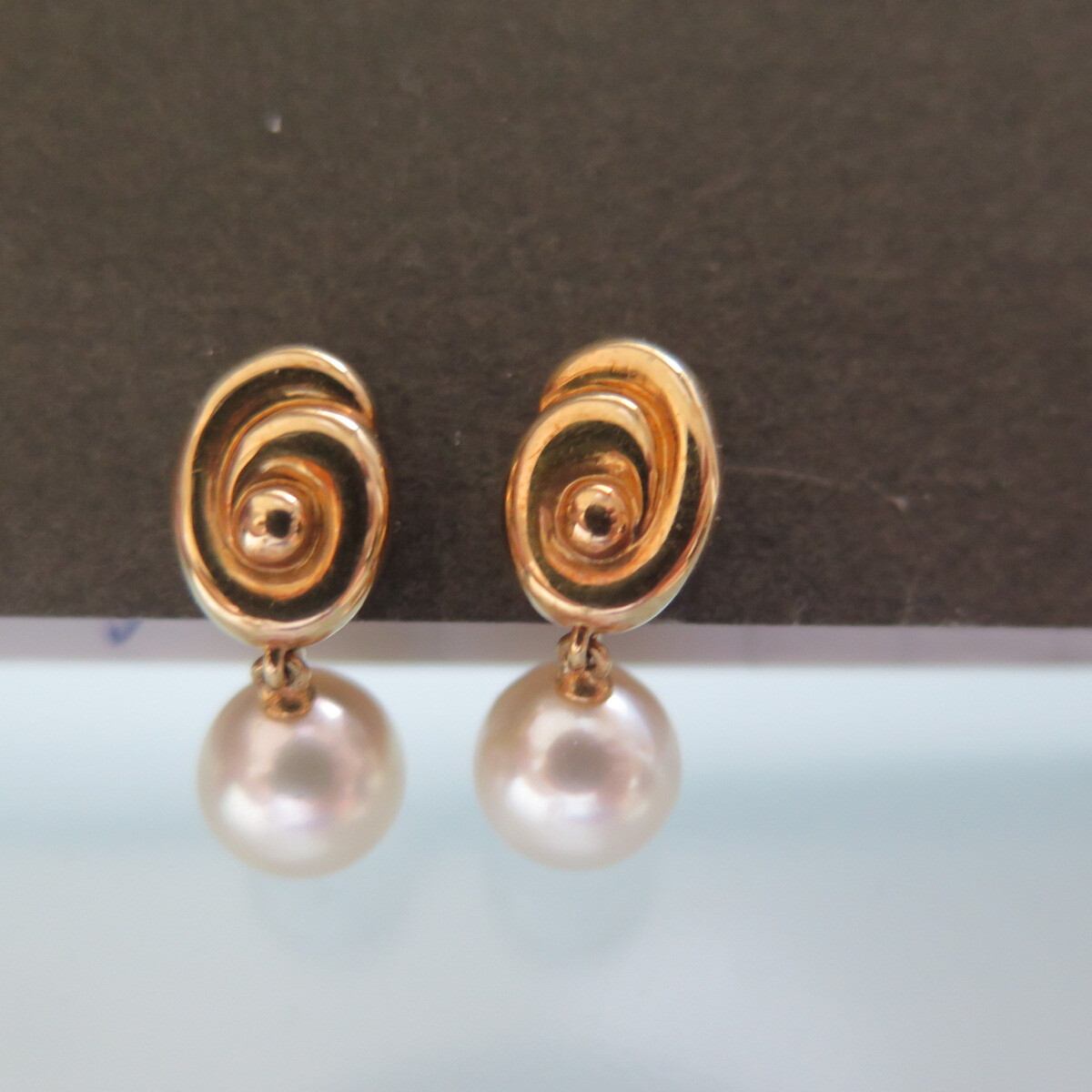 田崎真珠 K18 真珠/パールイヤリング拍卖