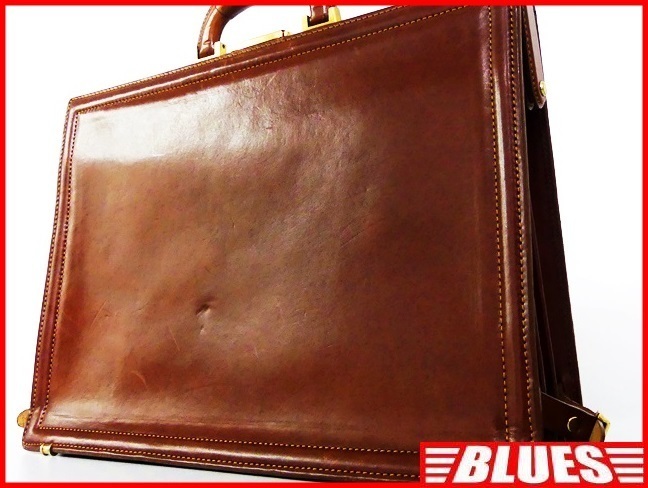 即決★FIVE WOODS★オールレザーダレスバッグ ファイブウッズ 茶 ブラウン メンズ 本革 ビジネスバッグ 本皮 かばん 鍵付き カバン拍卖
