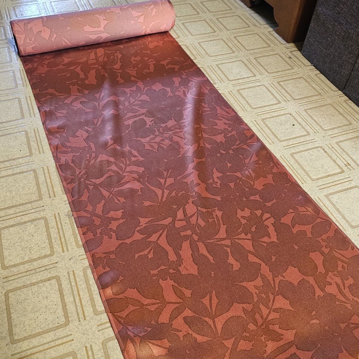 反物 絹100% 着尺 幅約37.5cm 長さ13m拍卖