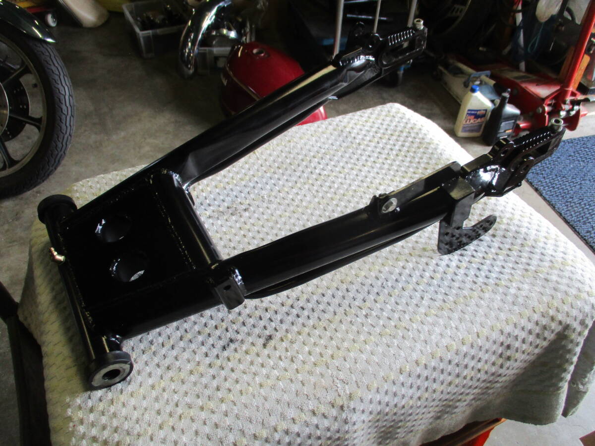 KAWASAKI PMC製品 Z1 Z2 Z系 リアドラム用 レーシングタイプ スタビ付き 丸型スイングアーム (ZⅠ/ZⅡ/Z750/Z900/A4/A5/当時物 拍卖