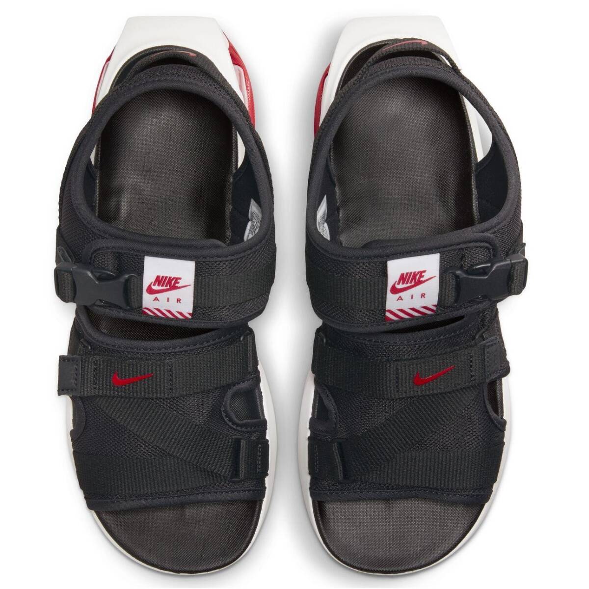 ■ナイキ エア マックス ソル サンダル ブラック/バーシティレッド/ファントムダスト 新品 25.0cm US7 NIKE AIR MAX SOL SANDAL DD9972-003拍卖