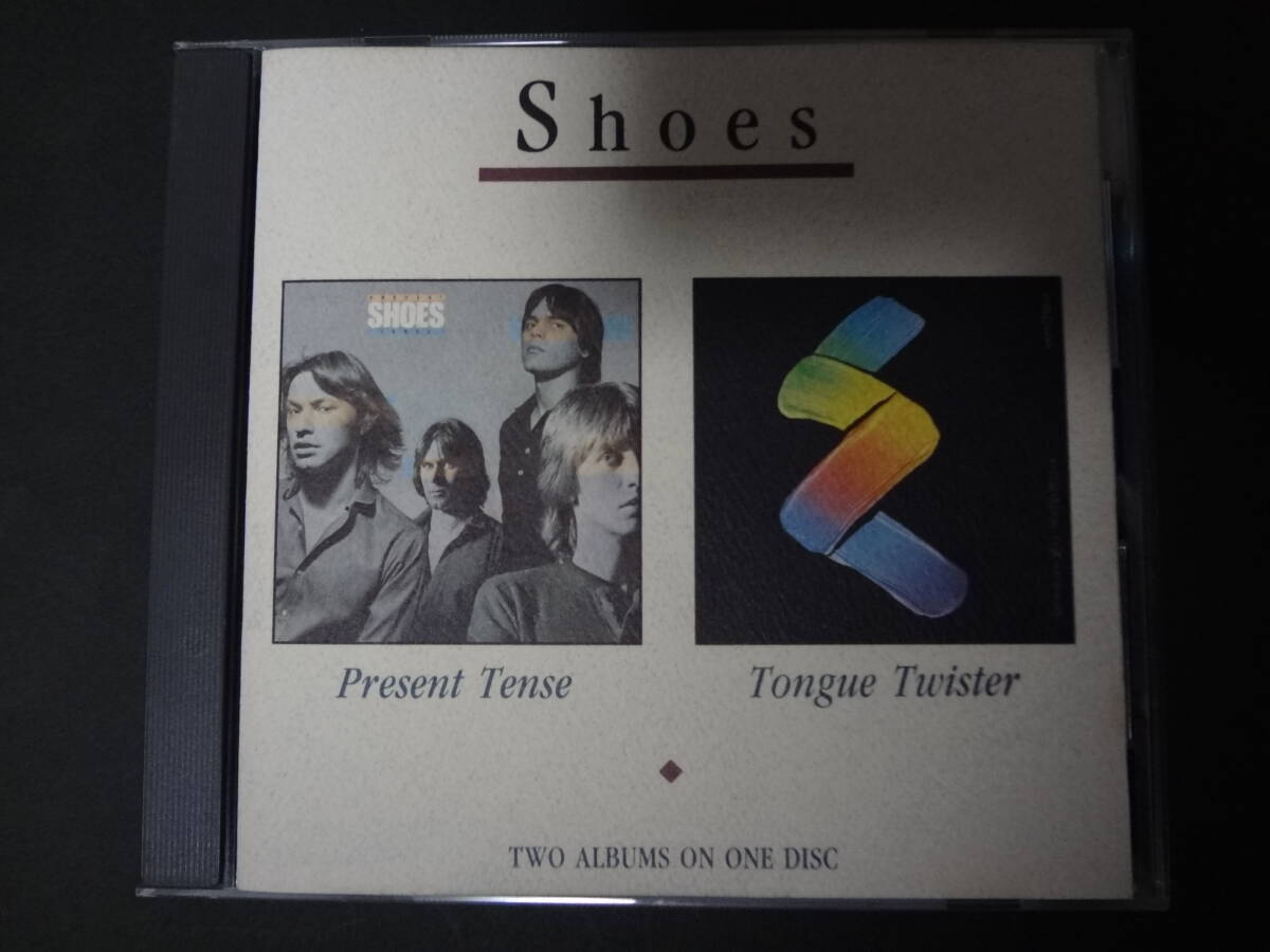 SHOES / present tense, tongue twister 2in1 CD US パワーポップ シューズ the db's 20/20 pezband拍卖