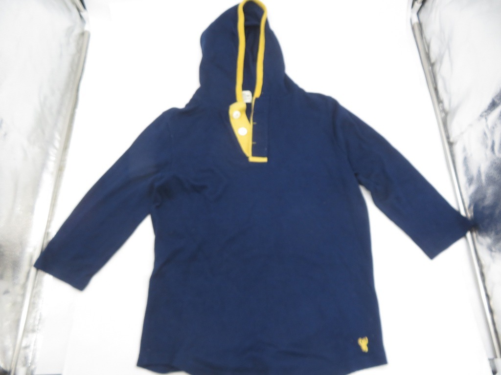 JM395★長袖シャツ レディース 胸ボタン・フード付き トップス 冬服 古着拍卖