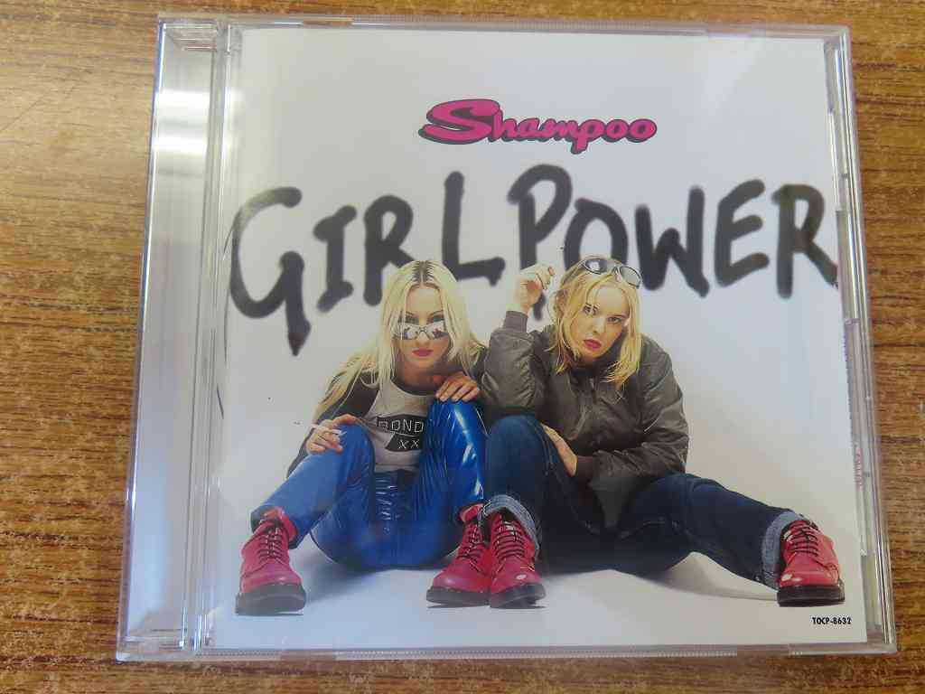 PC664★中古CD Shampoo シャンプー ガール・パワー ケースジャケットブックレット付き 研磨・クリーニング済拍卖