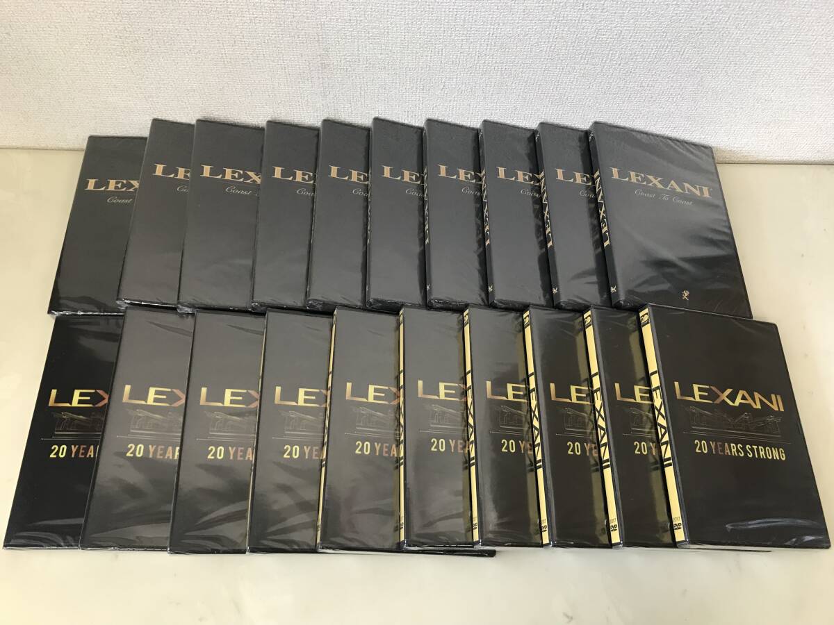 1475 LEXANI ルクサーニ プロモーションDVD 20枚セット 20YEARES STRONG Goast To Goast PV 鑑賞 音楽 車内 屋内 【未開封】拍卖