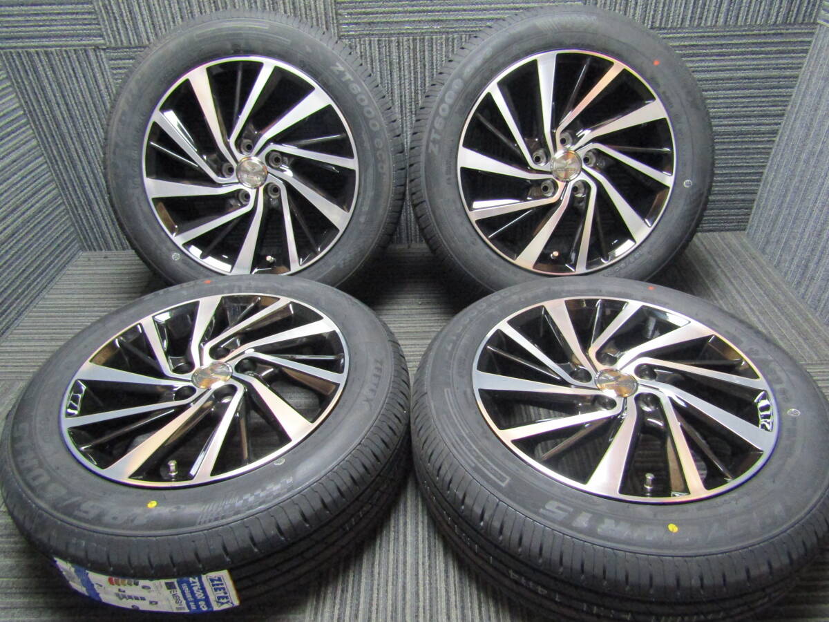 ★モデリスタ フォーティブルBM2 ★185/60R15 新品タイヤ 4本セット ★在庫有 ★15×6.0J+43 5穴-PCD100ミリ ★シエンタ等拍卖