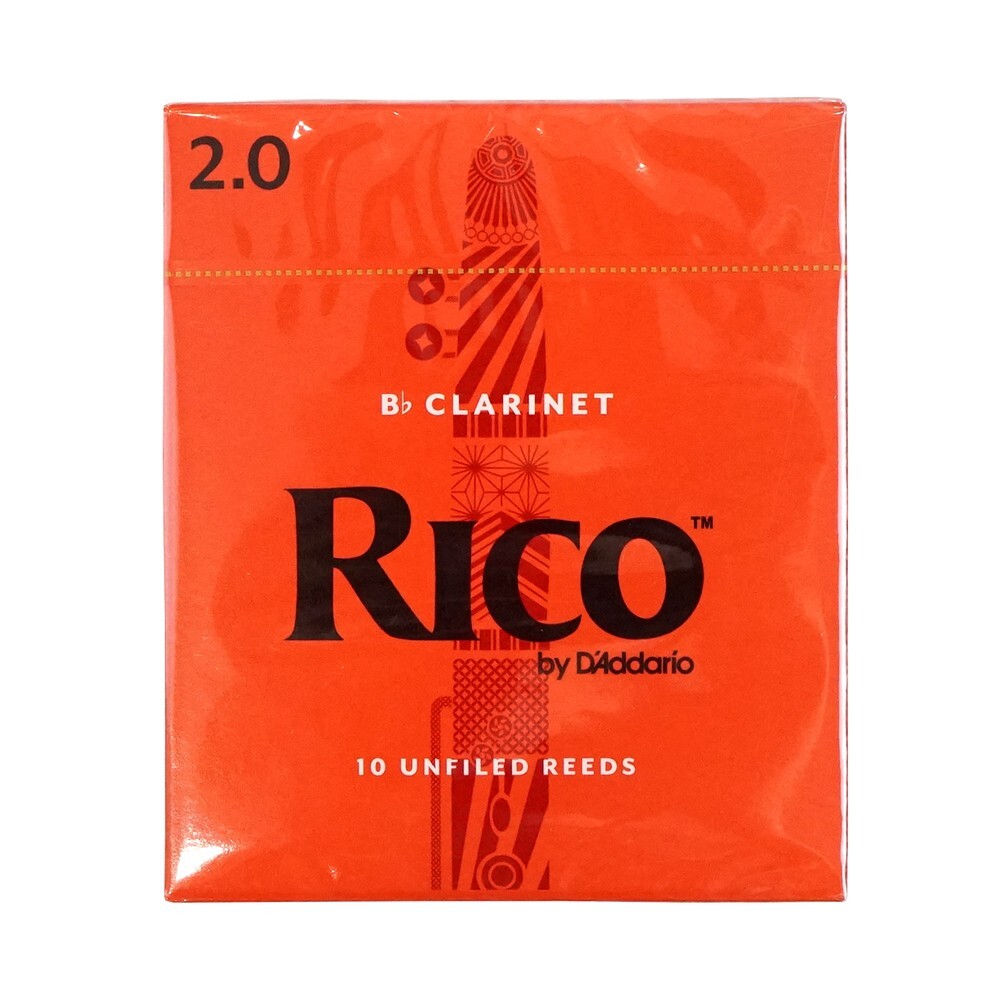D'Addario Woodwinds/RICO RCA1020 リコ B♭クラリネット リード 2 10枚入拍卖