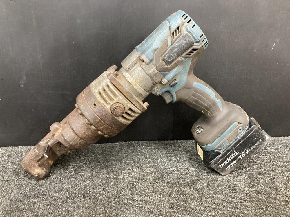 013♪ジャンク品♪マキタ makita オグラ Ogura 18V充電式鉄筋カッター HCC-16BL ※刃が交換できない モーターから焼けた臭いがする拍卖