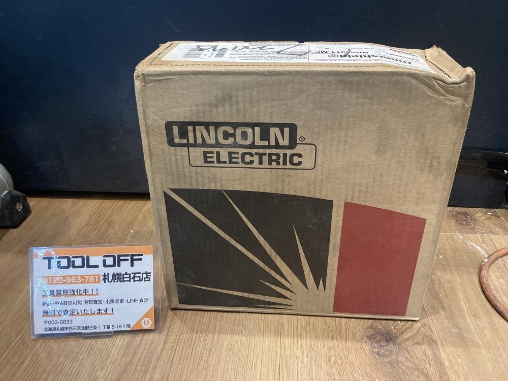 025♪未開封品・即決価格♪LINCOLN リンカーン 溶接ワイヤー NR-211-MP 1.7mm 長期保管品 外装傷みアリ 書き込みアリ拍卖