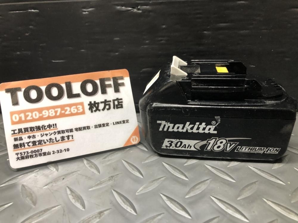 014○おすすめ品○マキタ makita リチウムイオンバッテリー BL1830B 充電回数18回 過放電0% 過負荷0% 寿命4/4 18V 3.0Ah拍卖
