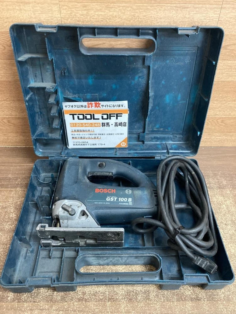 002○ジャンク品○BOSCH ボッシュ ジグソー GST 100B ※詳細必読※ 高崎店拍卖