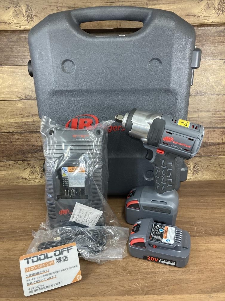 011◎未使用品・即決価格◎インガソールランド IngersollRand IR 1/2コードレスインパクトツール インパクトレンチ W5153-K22-JP拍卖