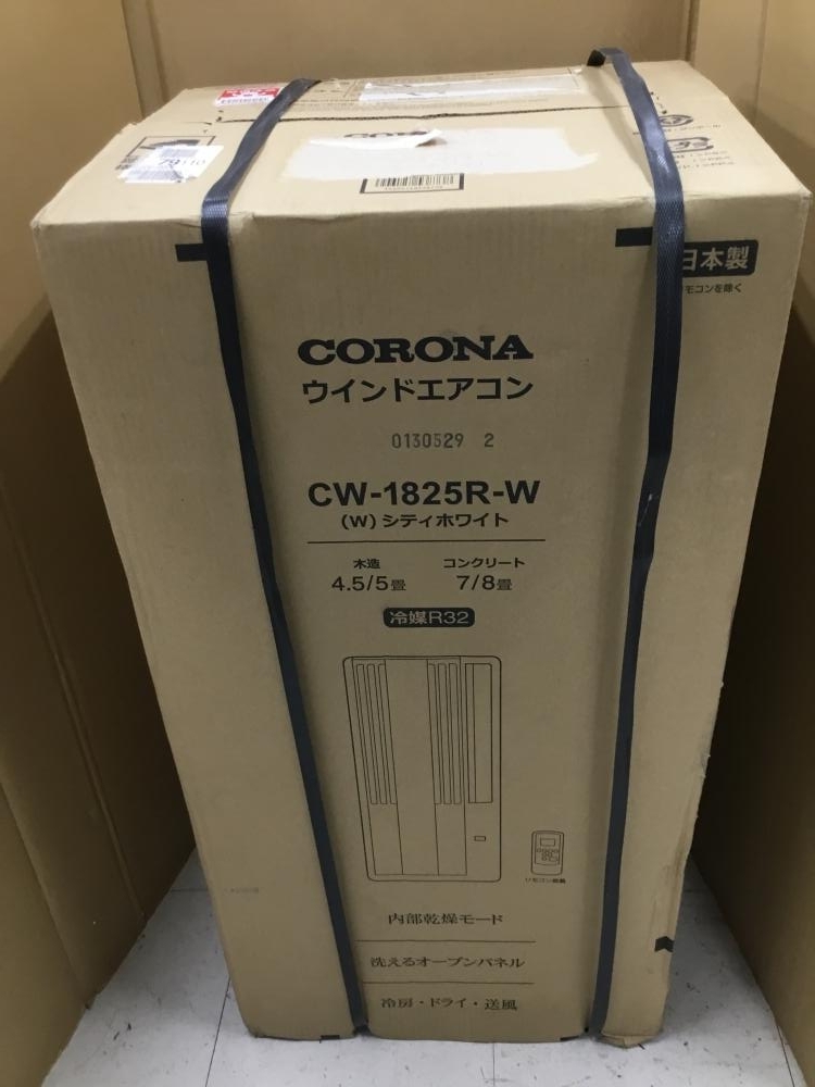 002○未使用品○コロナ 冷房専用窓用エアコン(シティホワイト) CW-1825R-W 商品状態要確認 高崎店拍卖