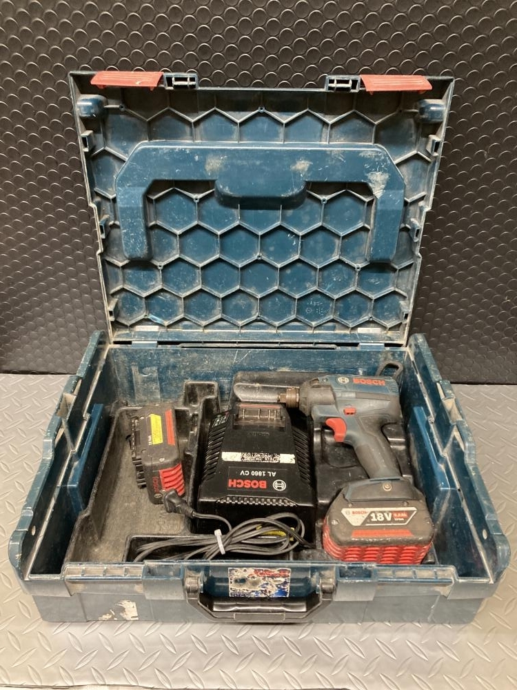 019■おすすめ品■ボッシュ 18V充電式インパクトドライバ GDX18V-EC バッテリー2個充電器付き拍卖