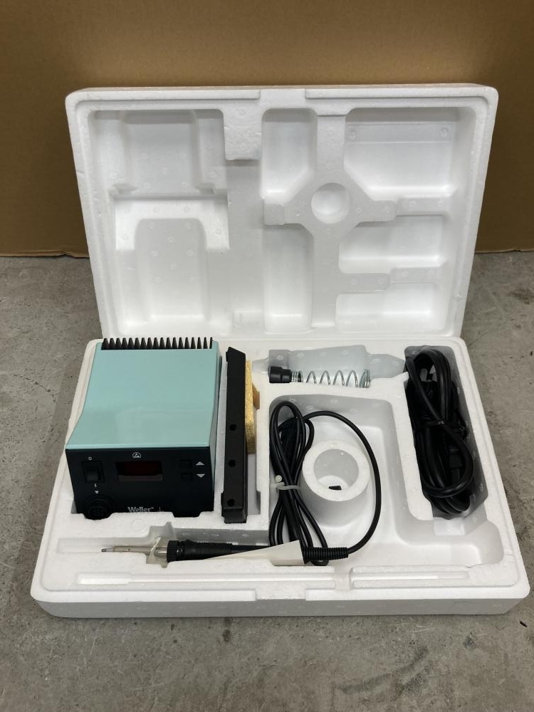 005▽未使用品▽Weller 温調式はんだごて WSD81i ※長期保管品拍卖