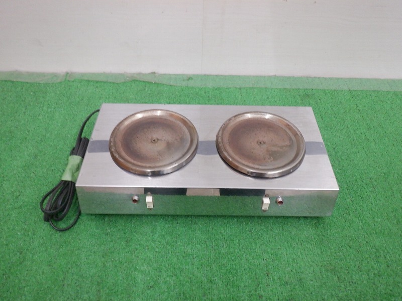 TKR7H-33/Kalita/カリタ/2連/ウォーマー/ヨコ型/100V/ W380×D210×H85㎜/保温/業務用/店舗拍卖