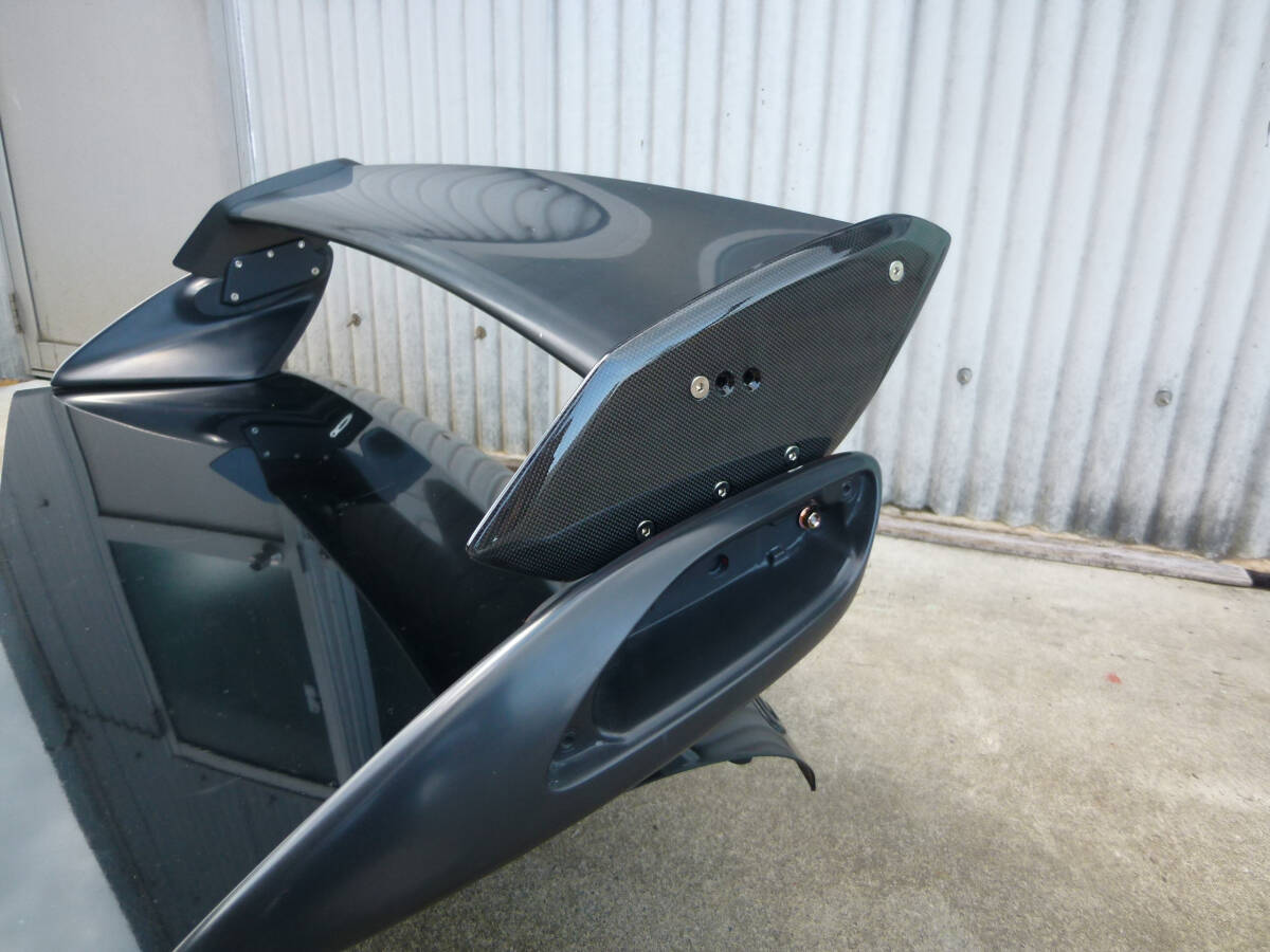 SW20 MR-2 5型純正ウイング用 ハイマウント スペーサー カーボン製 GT ウイング リア スポイラー JDM拍卖