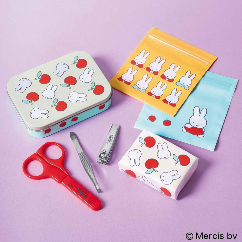 ミッフィーの缶ケース付き お助け6点セット拍卖