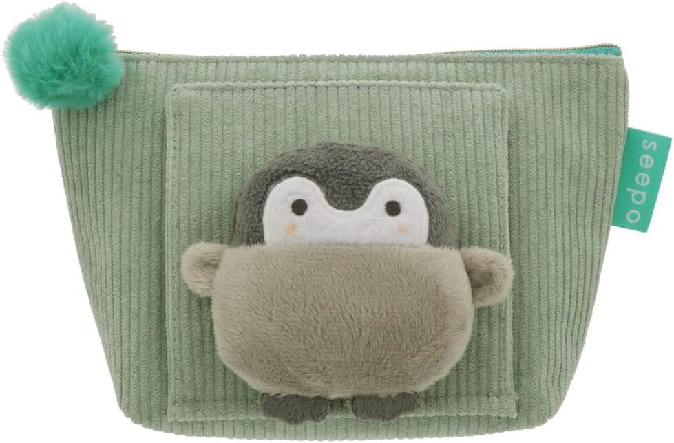 シーポポーチ コウペンたちゃん 小物入れ ぬいぐるみ付き拍卖