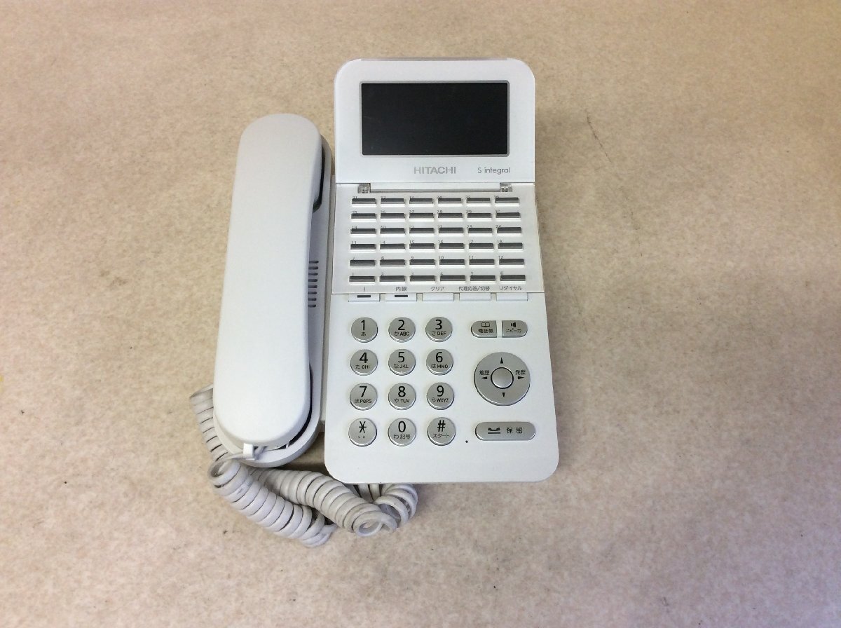 HITACHI/日立 ET-36Si-SDW 白 ビジネスフォン【保証付/即日出荷/当日引取可/大阪発】No.1拍卖