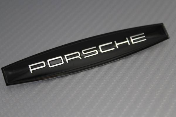即日発送 ポルシェ  PORSCHE  黒  エンブレム  11マカンカイエンパナメーラ718ケイマン718ボクスター911GT3拍卖